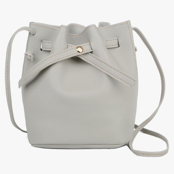 Handbag Soft Mini The Tote Crossbody Bags for Women Gray Color - Picture 3 of 3